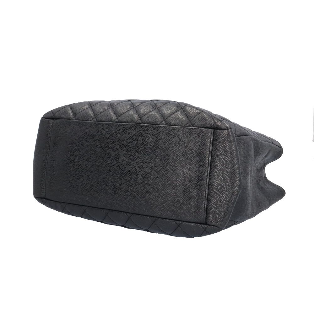 シャネル GSTトート マトラッセ トートバッグ キャビアスキン A50995  