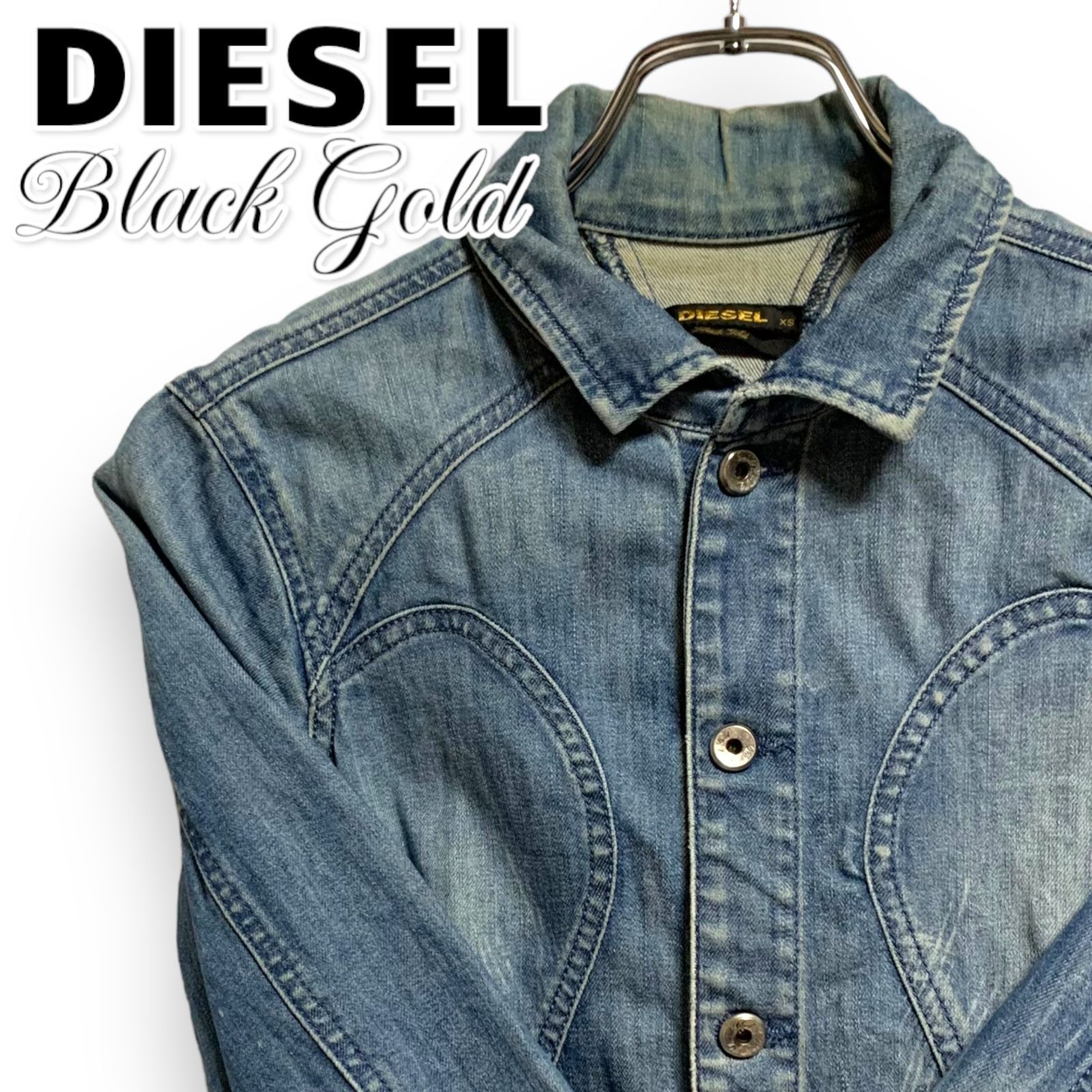DIESEL BLACK GOLD ディーゼルブラックゴールド デニムシャツ 