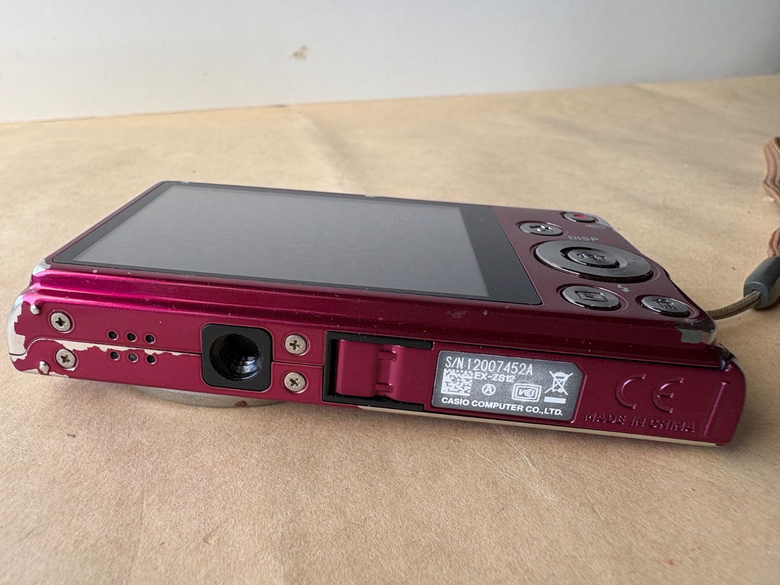 CASIO EXILIM EX-ZS12 コンパクト デジタル カメラ【動作未確認