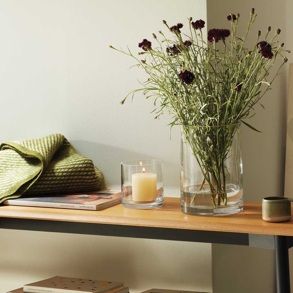 LSA COLUMN コラム Vase & Candleholder G330-24-992 クリア LCO28