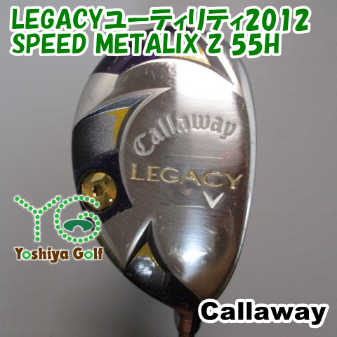 通販限定■ キャロウェイ LEGACYユーティリティ2012/SPEED METALIX Z 55H/SR/20[088222]