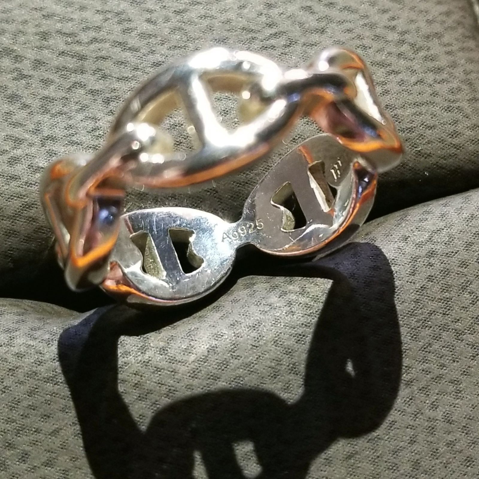 エルメス シェーヌダンクル アンシェネPM 55 シルバー925 HERMES