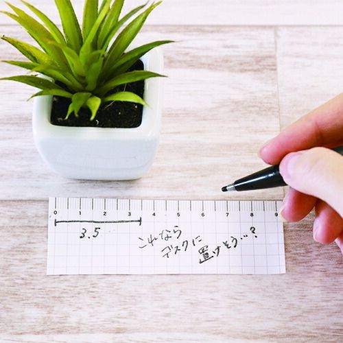 まとめ アオトプラス ふせん 定規付箋 定規 K-JOU-1-01 ×30セット