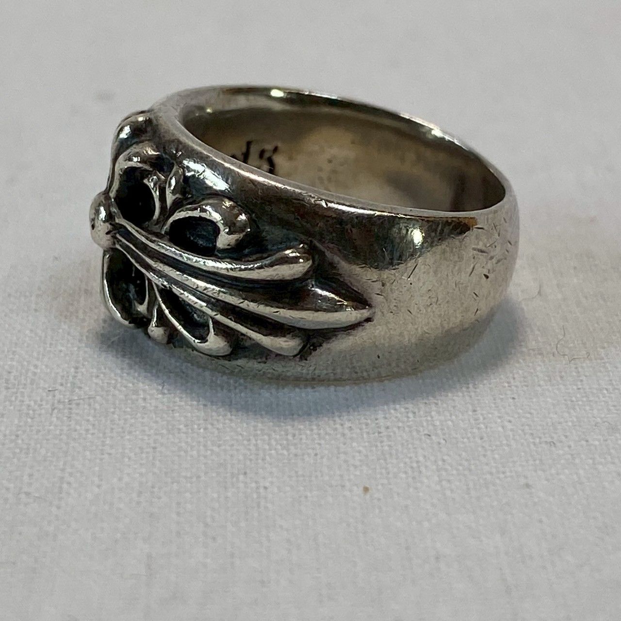 フローラルクロスリング 1992 18号 希少・美品】CHROME/HEARTS