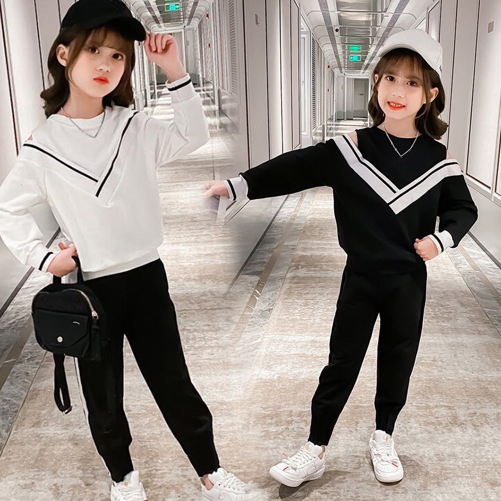 メルカリshops セットアップ 子供服 女の子 オフショルダー 長袖