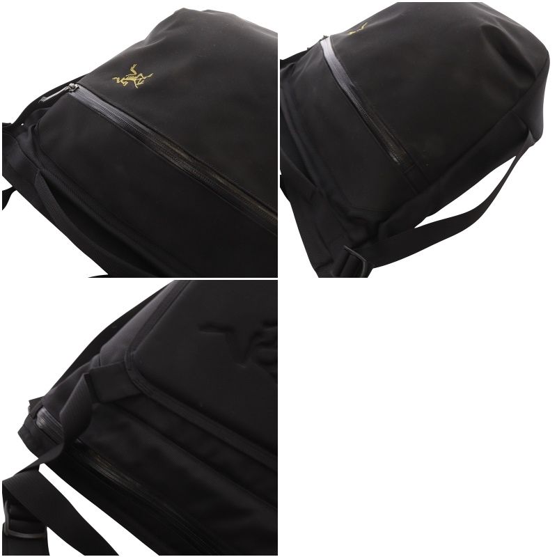 ARC'TERYX クイバー　スリングバッグ ブラック/グリーン アークテリクス ARC''TERYX ワンショルダーバッグ ARC'TERYX クイバー