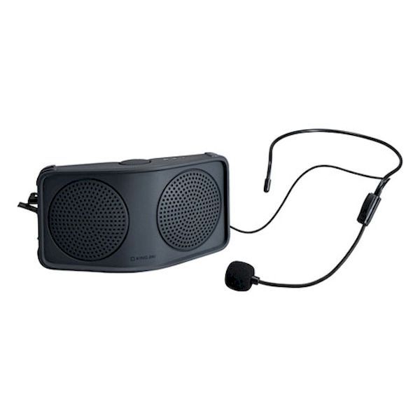 7営業日以内発送 キングジム KIMG JIM HFLS10-DG ハンズフリー拡声器 HFLS10DG 沖縄離島販売不可