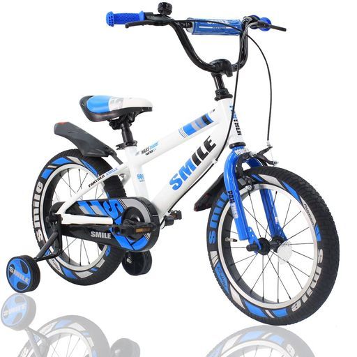 PANTHER パンサー 子供 幼児自転車補助輪 泥除け標準装備カラー6色サイズ2種合計12バリエーション3〜8歳適合サイズ14〜16インチオシャレでカッコいいデザインWHBlue14Inch
