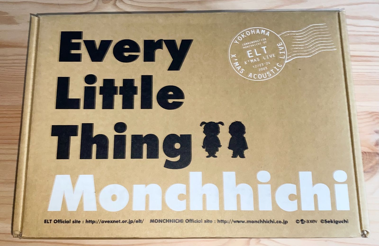 箱付き 2003年 クリスマスライブ限定 ELTモンチッチ