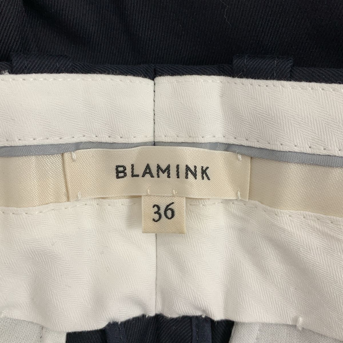 美品】 BLAMINK / ブラミンク | コットンストレッチターンアップヘム  