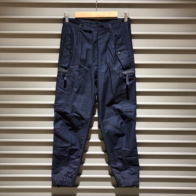 【Deadstock】Swedish Military M-90 TYPE Field Pants スウェーデン軍 M90タイプ フィールドパンツ 表記：160/55実寸：W29 L28 ダークネイビー【PI】