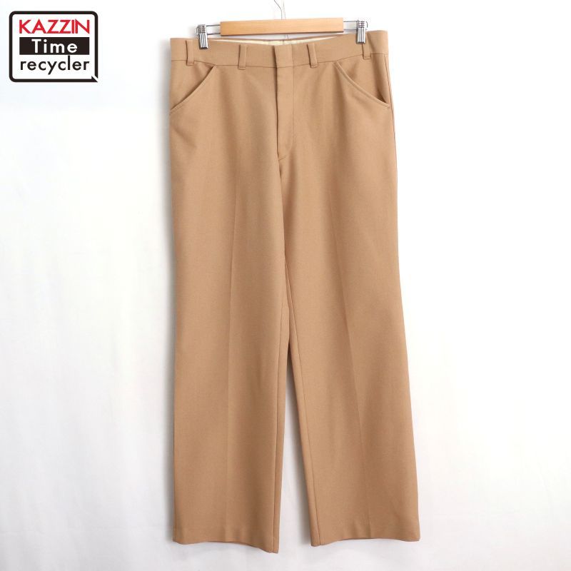 80s vintage MontgomeryWard スラックスパンツ メンズ Lサイズ相当