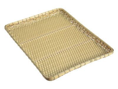 樹脂かご ダンベイ 浅 白 45号 竹かご 角盆 樹脂 ざる かご 樹脂カゴ 樹脂籠 業務用