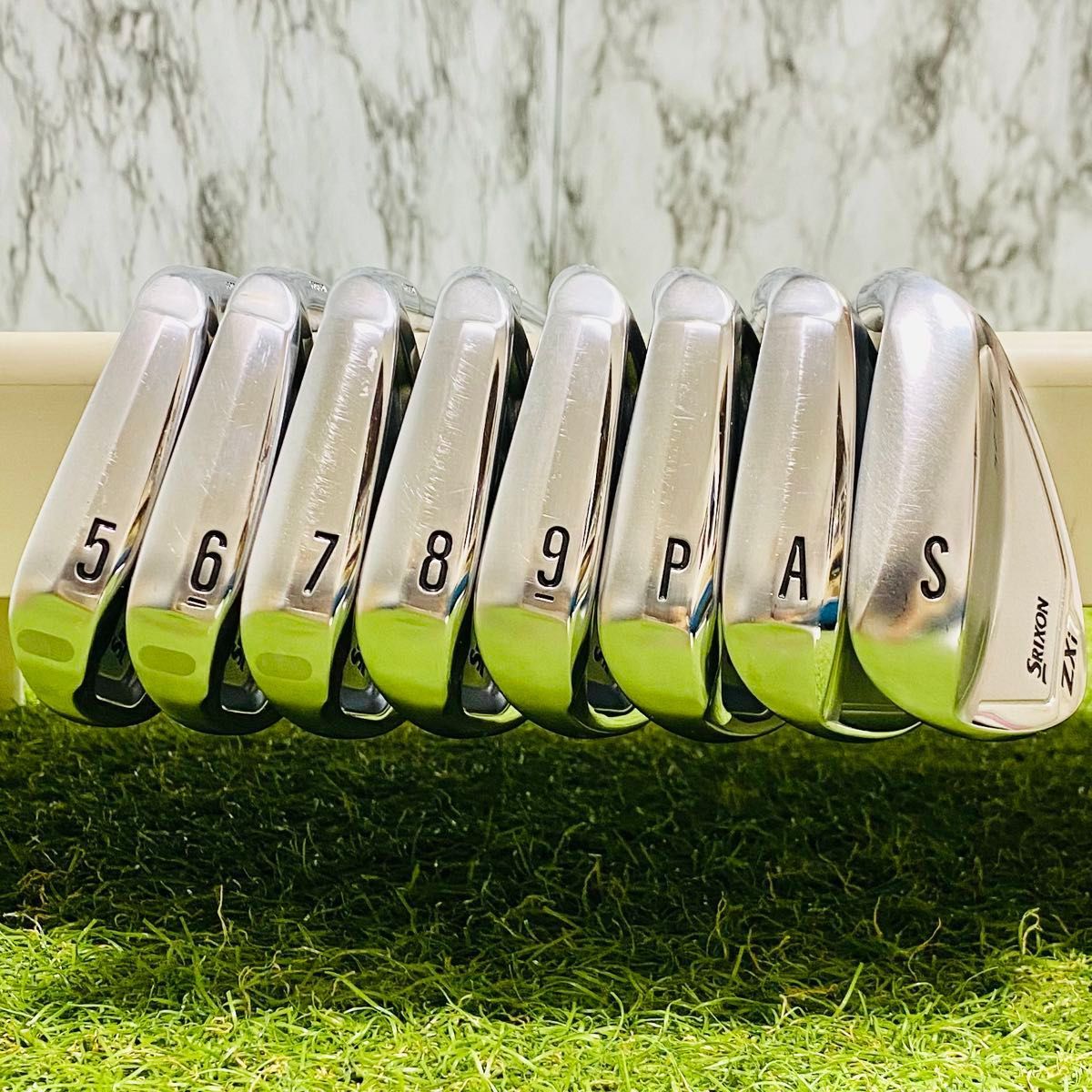 良品】豪華8本 スリクソン ZX5 MKⅡ メンズアイアンセット S 松山英樹