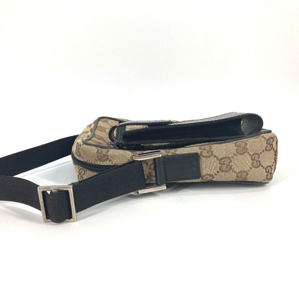 GUCCI グッチ ショルダーバッグ GG 018・1619 キャンバス/レザー
