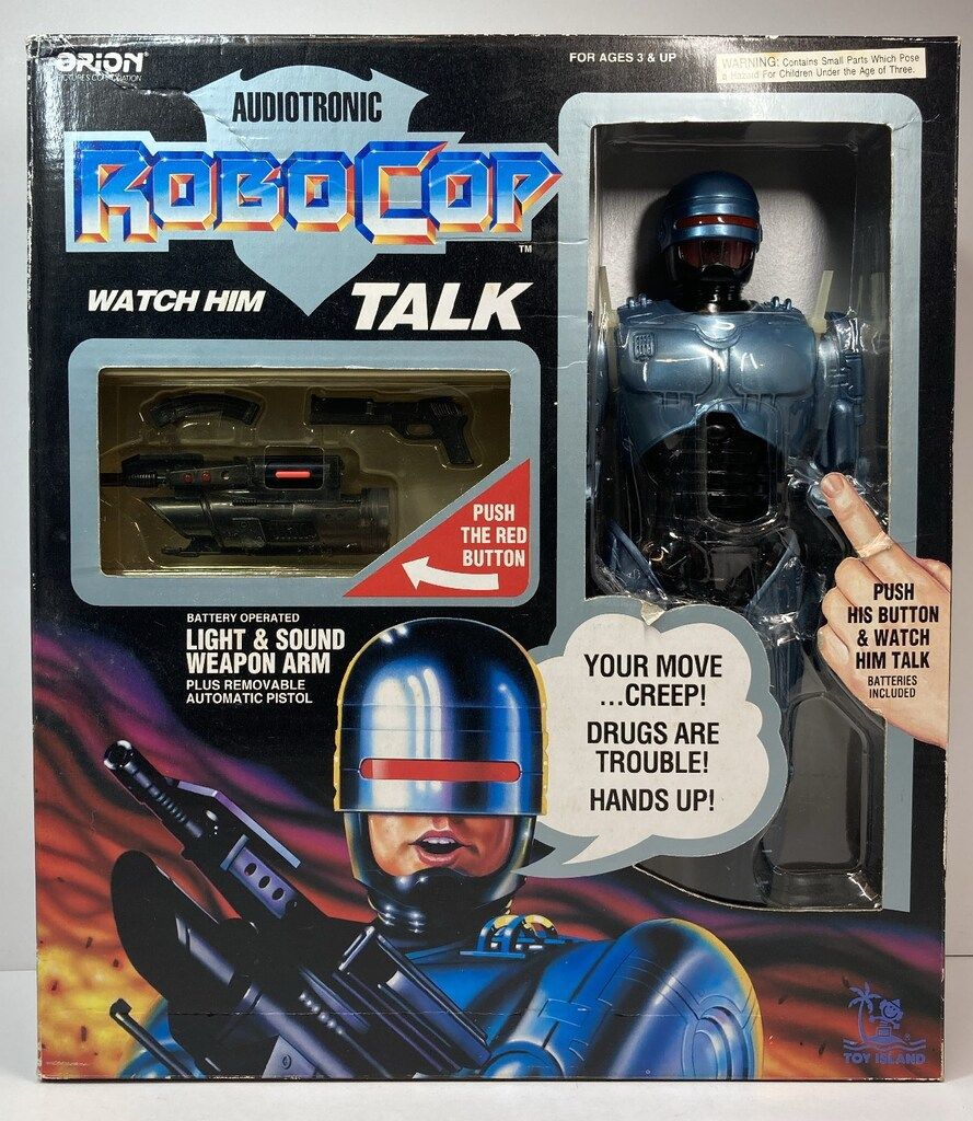 TOY ISLAND ROBOCOP ROBOCOP WATCH HIM TALK 39201