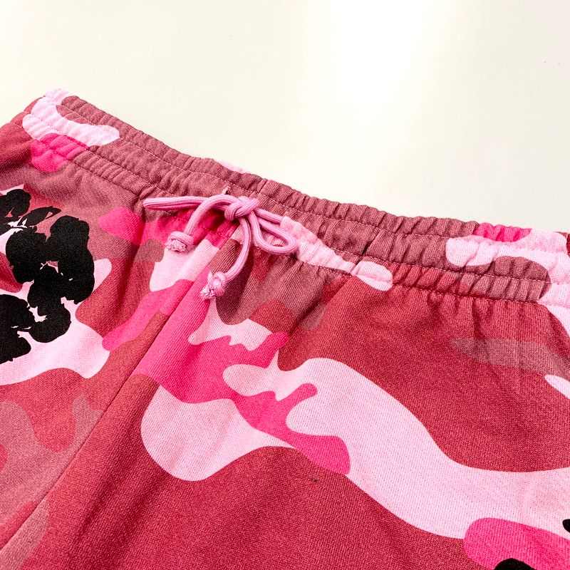 中古美品】 DENIM TEARS デニムティアーズ PINK CAMO COTTON WREATH