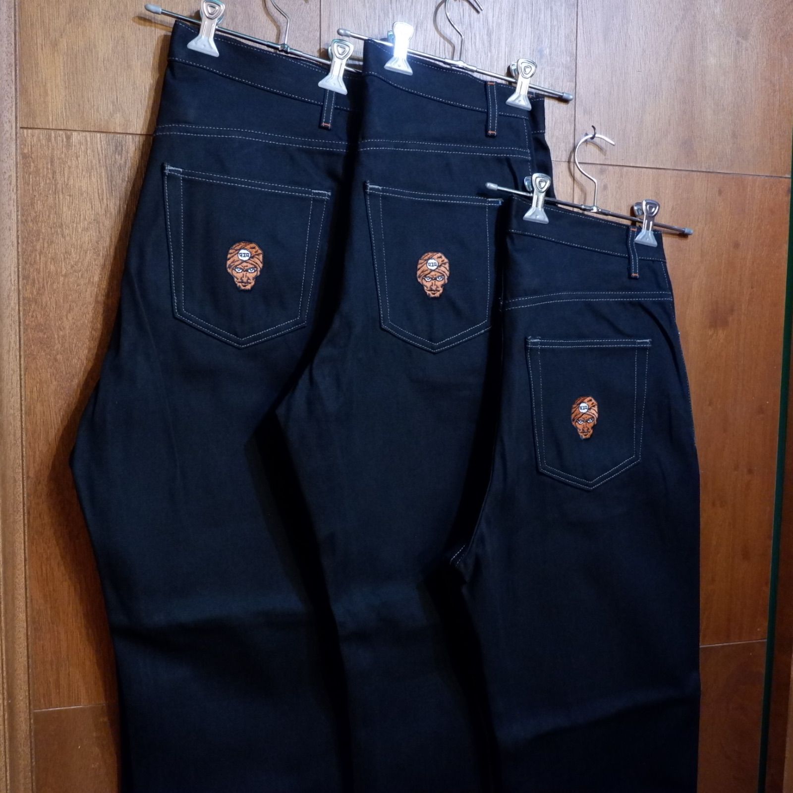 これ以上の値下げは致しません！ポーカーズ　カンティス着用　939 バギー　デニム Deadstock” USA製 90s “939” ブラックバギーデニムパンツ - メルカリ