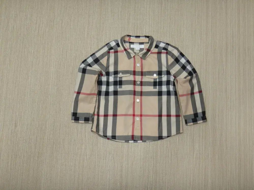 2Y BURBERRY バーバリー 子供 キッズ ビッグチェック 長袖 シャツ