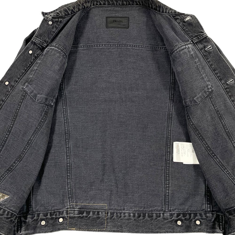 PRADA Gジャン PRADA プラダ 品番 ACU1 2022 2657 加工 ブラック Gジャン デニム