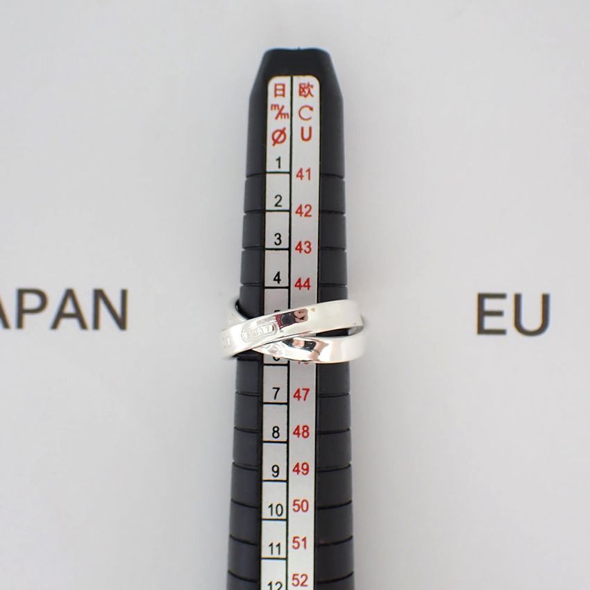 ティファニー 925 1837 インターロッキング リング6号[g335-22］