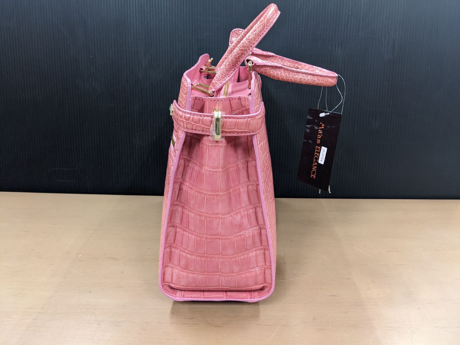 タグ付き未使用】Ma'am ELEGANCE マームエレガンス クロコダイル