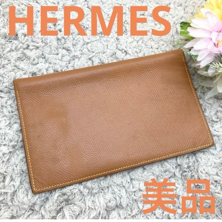 HERMES エルメス アジェンダ ヴィジョン クシュベル シルバー金具 手帳カバー スケジュール帳 □D刻印 ブラウン レディース メンズ 通勤 通学 トラベル ビジネス カジュアル ブランド ロゴ 本物保証