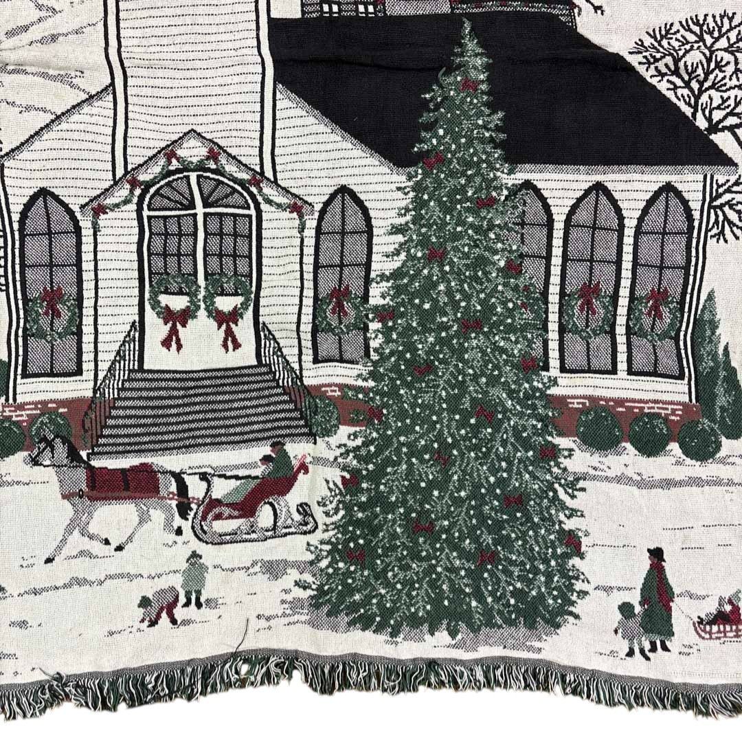vintageラグ カーペット 時計台 ツリー クリスマス 2002 vintageラグ カーペット 時計台 ツリー クリスマス 2002 【公式通販】