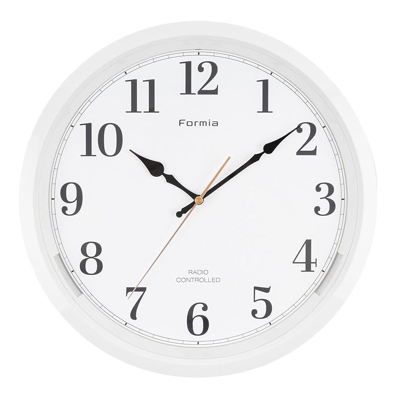 Formia(フォルミア) 掛け時計 時計 壁掛け 電波時計 静音 温度 湿度 Amazon.co.jp: Formia(フォルミア) 掛け時計 時計 壁掛け 電波