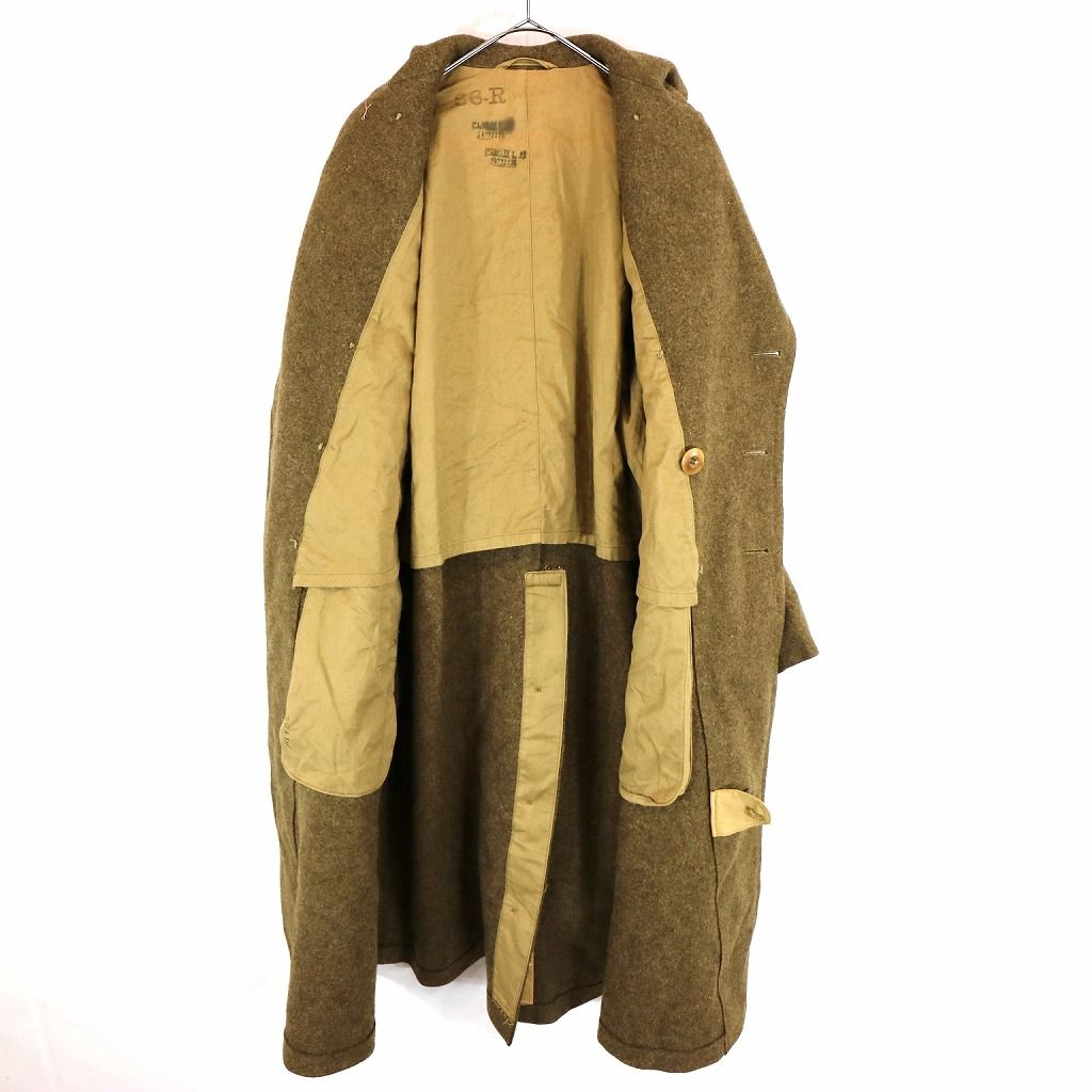 ヴィンテージ 40s US ARMY 米軍 メルトン ウール コート 36R 古着 40s 米軍 US ARMY ミリタリー 32oz メルトン ウール ダブル