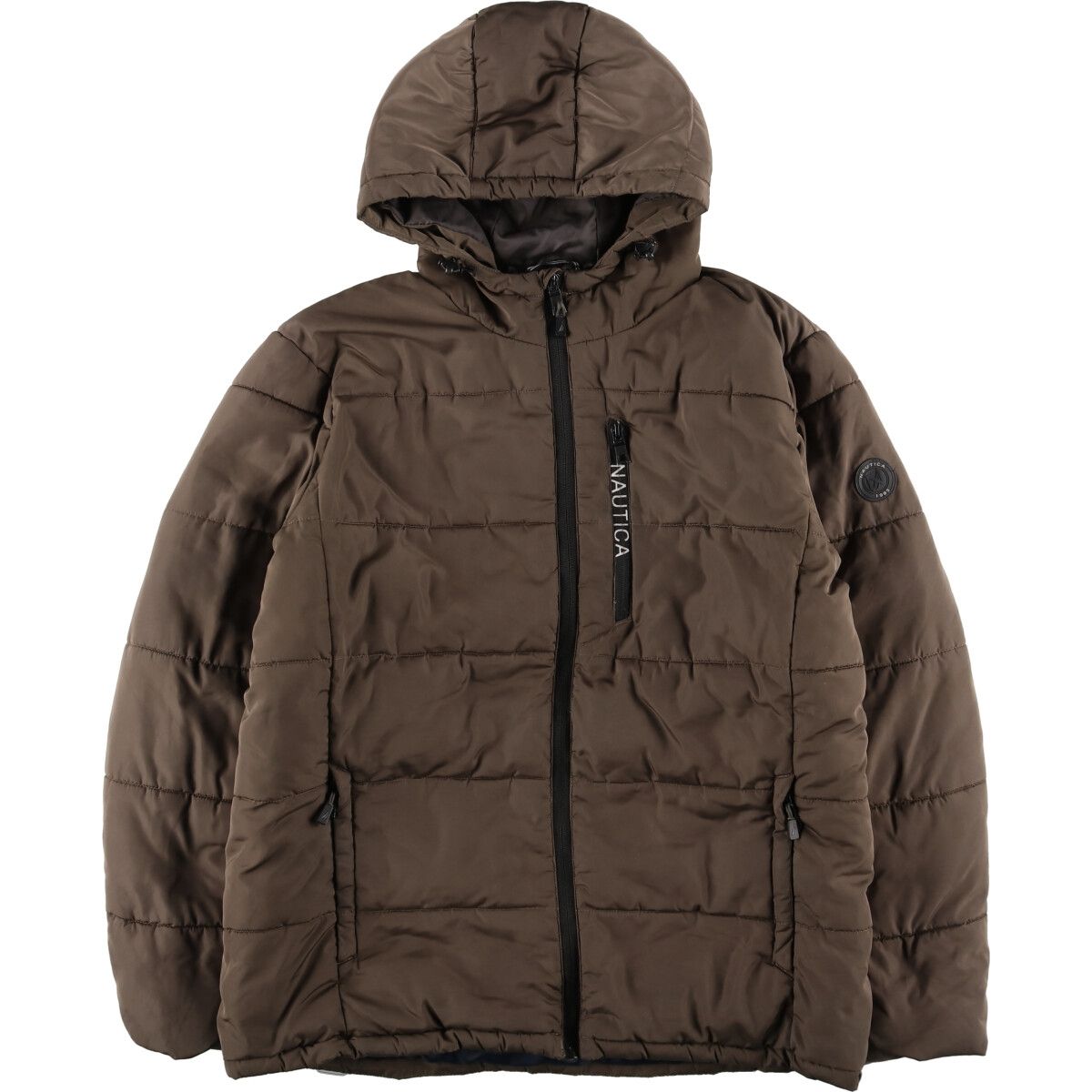 古着 ノーティカ NAUTICA 中綿パーカー パファージャケット メンズXL/eaa414486