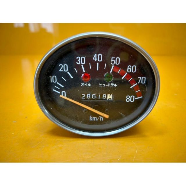 すぐ使える美品 YAMAHA FS-325TBS コンパクトサイズ 整備済み 73058 中古 YAMAHA ヤマハ メイト90 純正スピードメーター