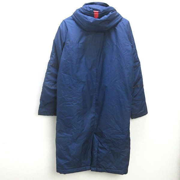 「美品」Nike ネイビー フード付き中綿ベンチコート 楽天市場】ベンチコート ナイキ（サイズ（S/M/L）M）（コート