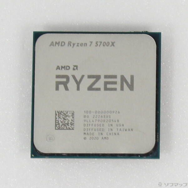 中古品〕 Ryzen 7 5700X 〔3.4GHz／SOCKET AM4〕【262】 5700X 0 Ryzen