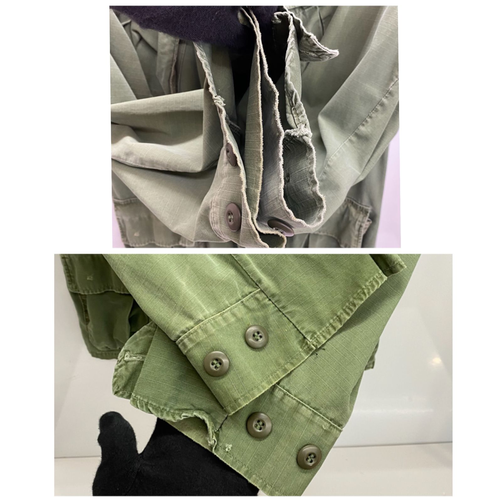 ヴィンテージ vintage 60's US.ARMY 4th ジャングルファティーグ