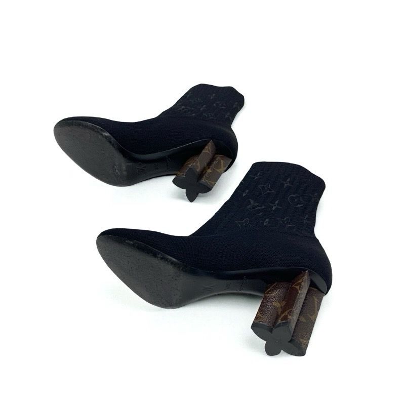 ルイヴィトン LOUIS VUITTON シルエットライン モノグラム ブーツ  