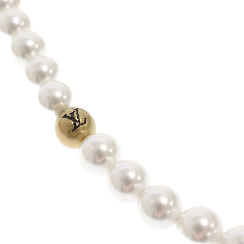 ルイヴィトン M01689 パール ゴールド チェーン バッグチャーム ベルト バッグチャーム・チェーン ベルト パール S00｜ルイ・ヴィトン 公式