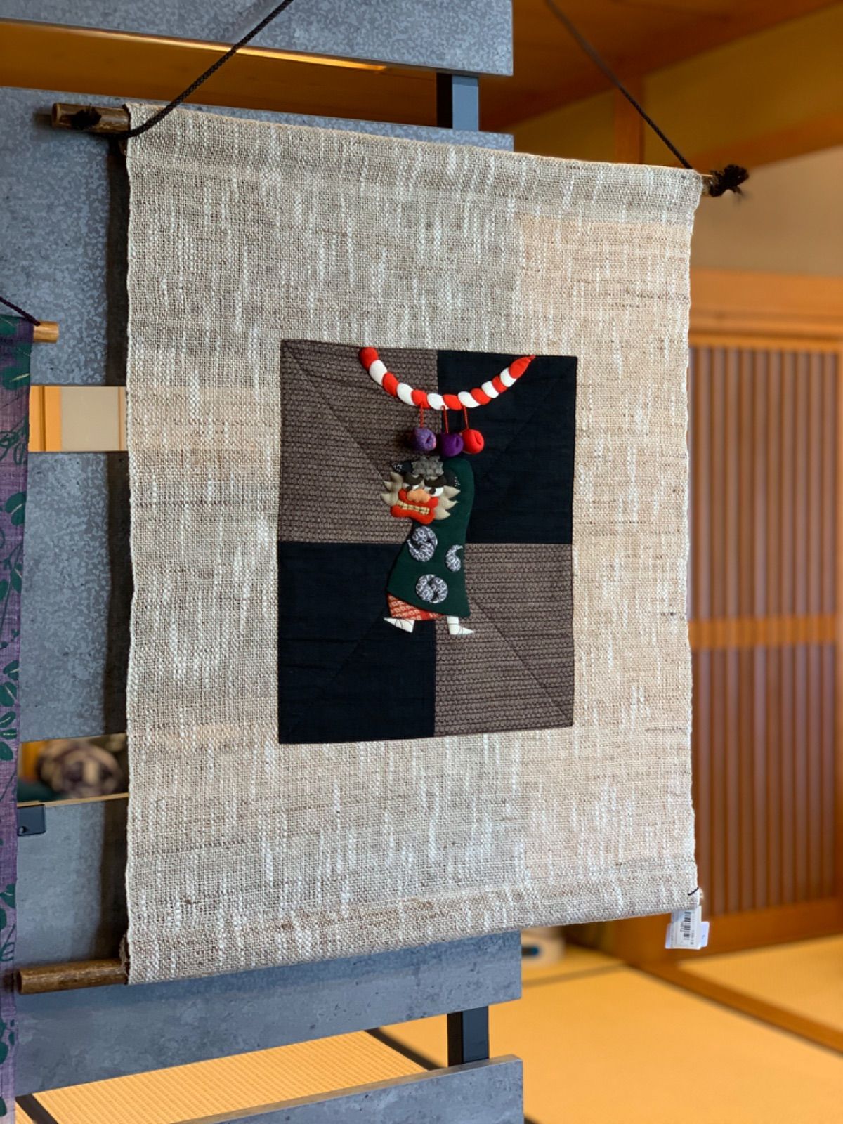 獅子舞の獅子頭 昼神小獅子 獅子舞用幌 標準サイズ 参考