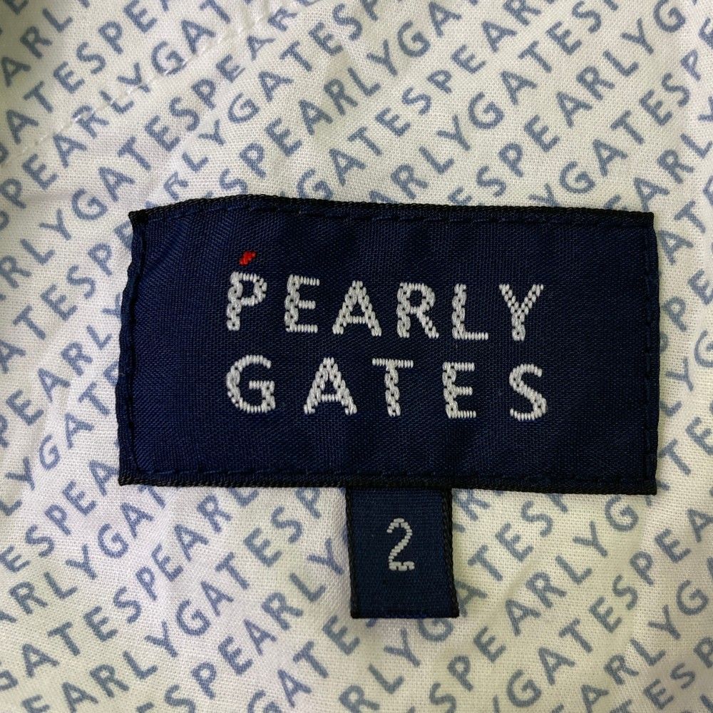 サイズ：2 PEARLY GATES パーリーゲイツ  ストレッチパンツ  ホワイト系 [240101434196] ゴルフウェア レディース ストスト サイズ：2 PEARLY GATES パーリーゲイツ ストレッチパンツ