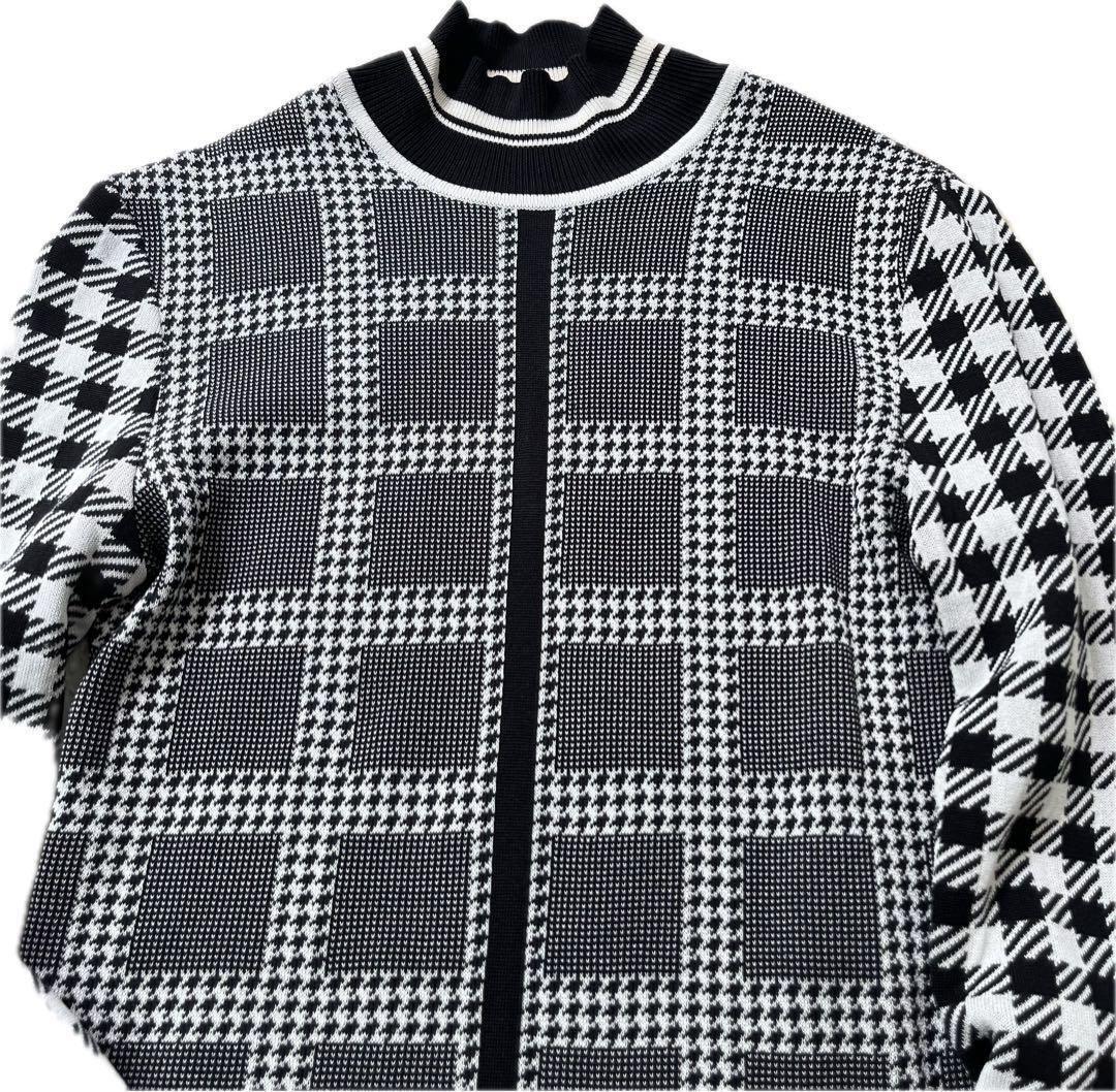 美品】mame kurogouchi マメクロゴウチ Multi Plaid Geometric