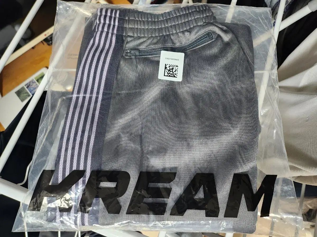 NEEDLES ニードルズ LHP HD トラックパンツ スムーズ チャコールグレー XS