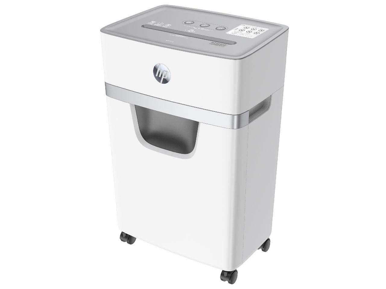 4営業日で発送 HP W2010MC-J2 電動シュレッダー マイクロカット 最大幅 A4 最大枚数 10枚以下 11L～20L ホッチキス可 ホワイト
