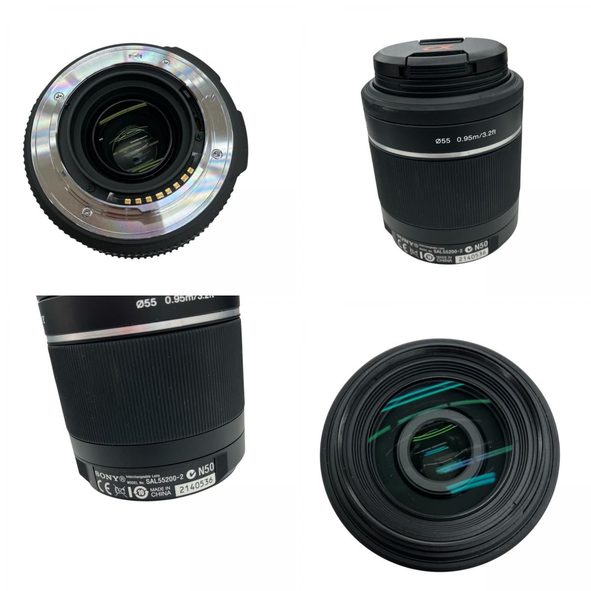 186000 ジャンク品 SONY ソニー α55 SLT-A55V SONYレンズ SIGMA