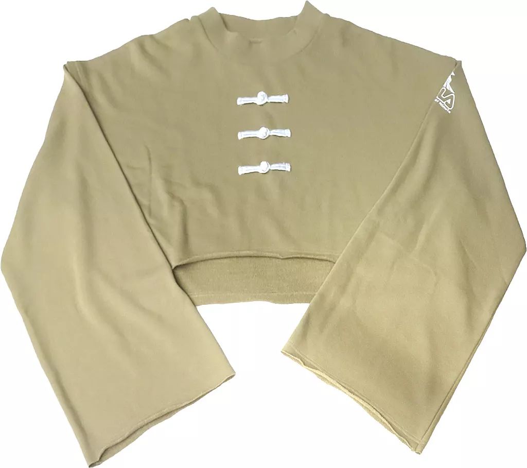 【中古】アウターウェア bpm FILA×bpm Kung-fu Sweat(スウェット) ベージュ Mサイズ 「FILA×bpm」