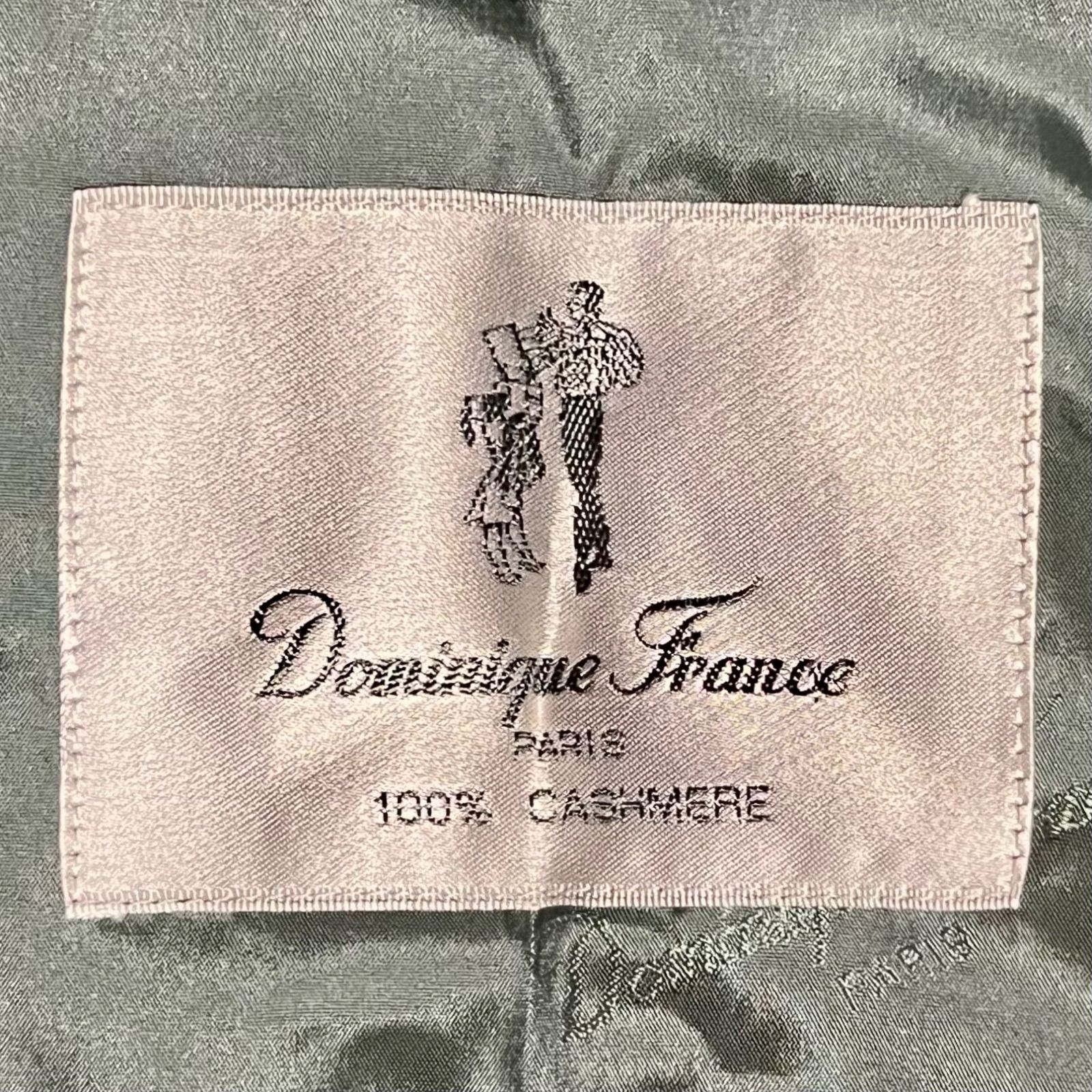 超美品 Dominique France / ドミニックフランス テーラードジャケット 
