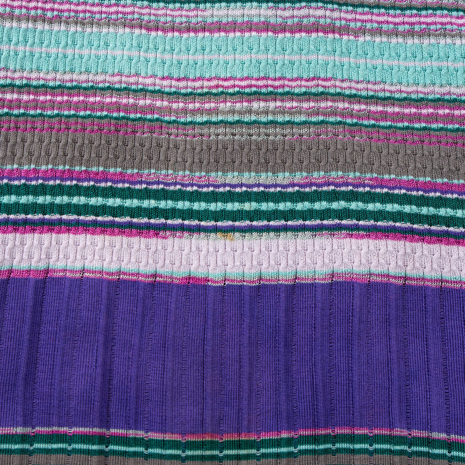 ミッソーニ M MISSONI ノースリーブニットワンピース コットン 