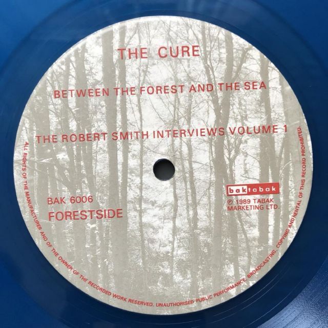 美盤 レア盤 1989年 ザ・キュアー The Cure LPカラーレコード Between