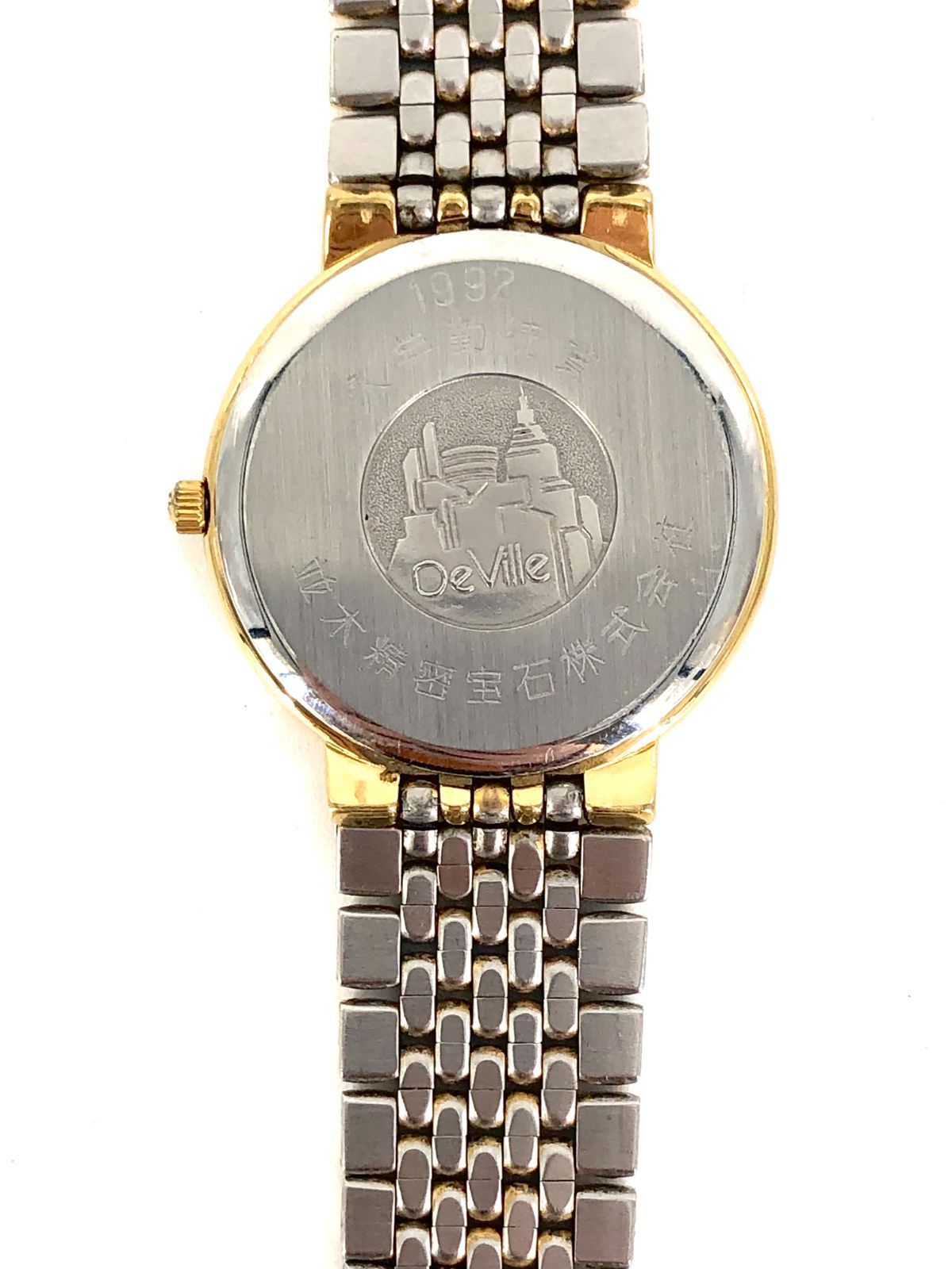 【稼働】OMEGA デヴィル 腕時計 ゴールド ラウンド クォーツ レディース 稼働】OMEGA デヴィル 腕時計 ゴールド ラウンド クォーツ レディース