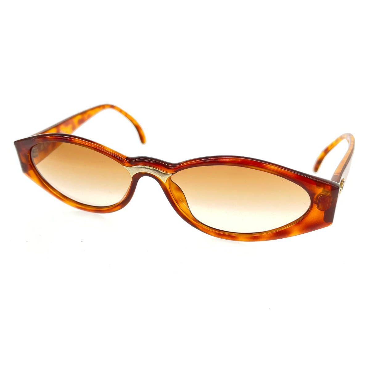 クリスチャンディオール サングラス ブラウン ゴールド べっ甲調 カナージュ クリスチャンディオール サングラス ブラウン ゴールド べっ甲調