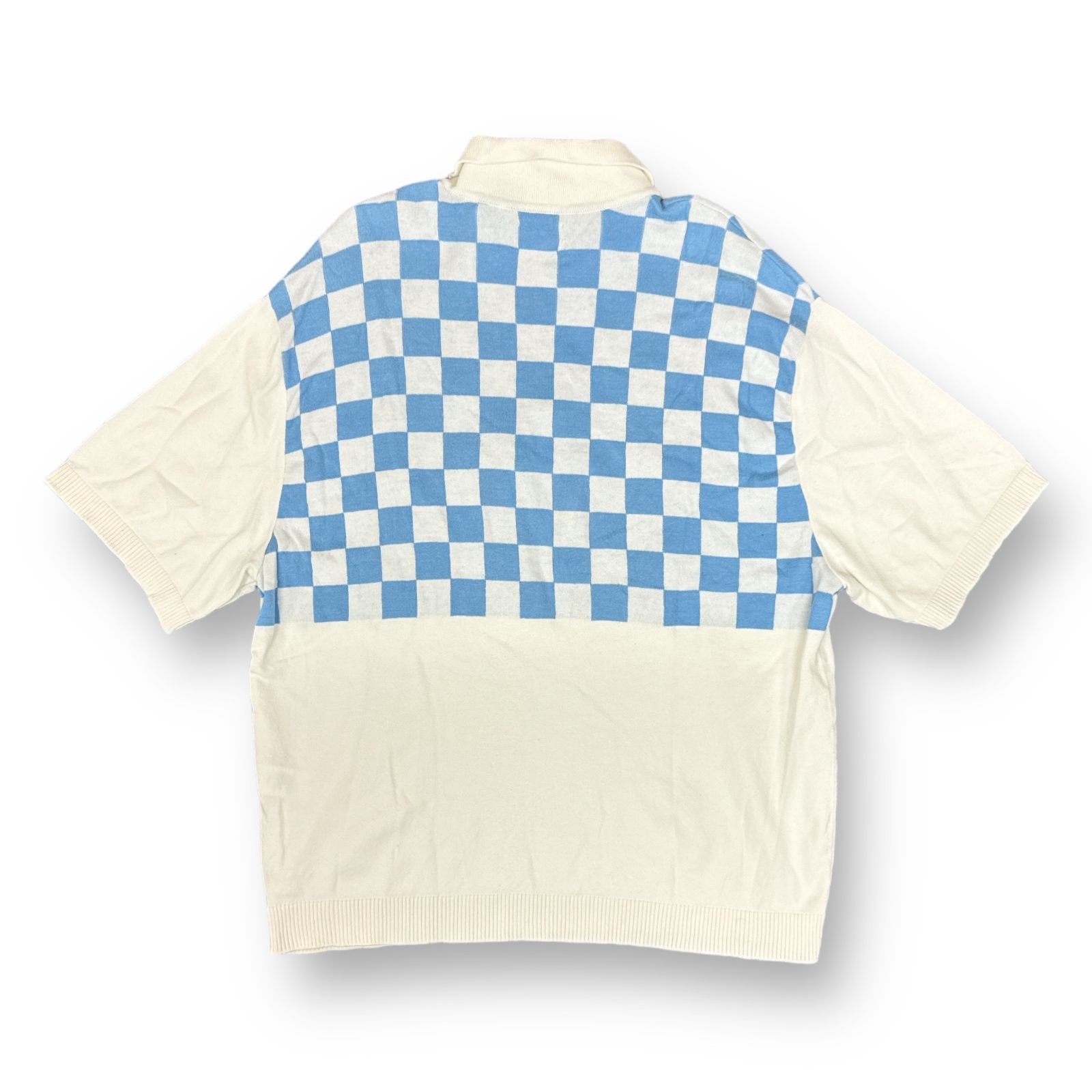 Supreme 22SS Checkerboard Zip Polo チェッカーボード Supreme 22SS Checkerboard Zip Polo チェッカーボード